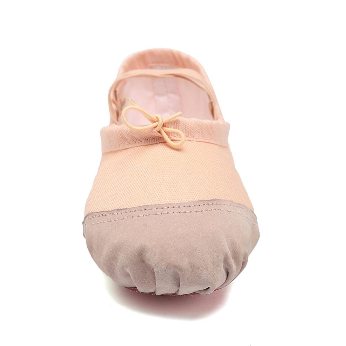 GENERICO - Zapatillas De Ballet Media Punta Lona Suela Partida - Nude