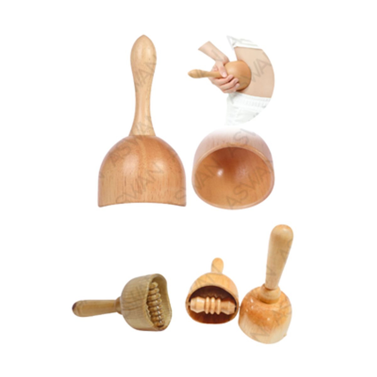 GENERICO - MASAJEADOR EN COPA SUECA CON RODILLO