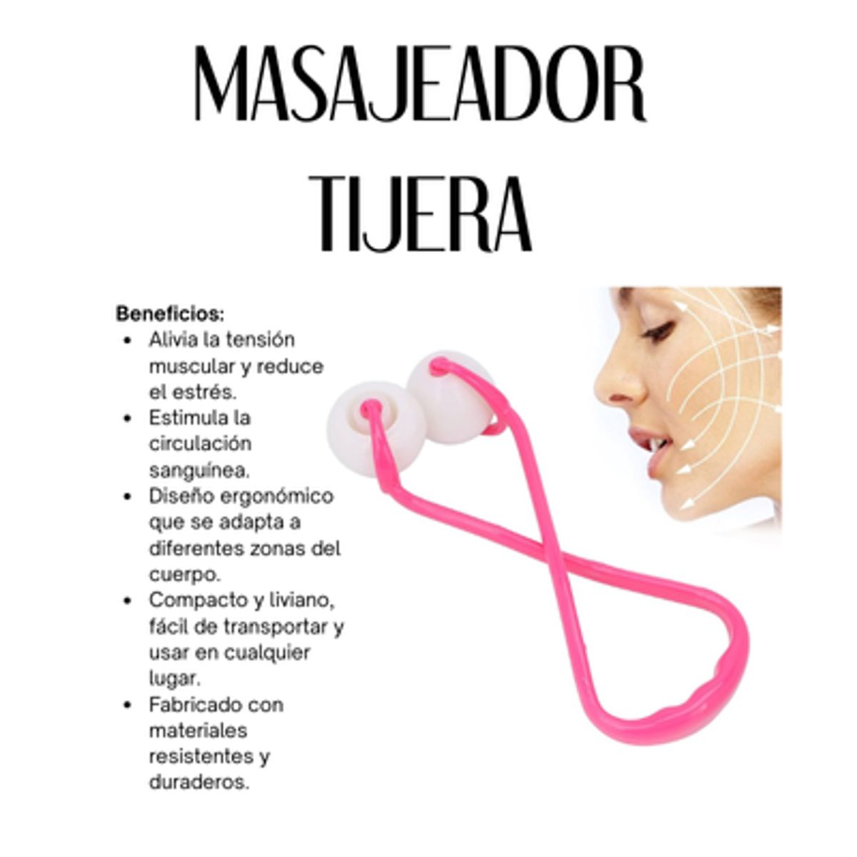 GENERICO - MASAJEADOR TIJERA