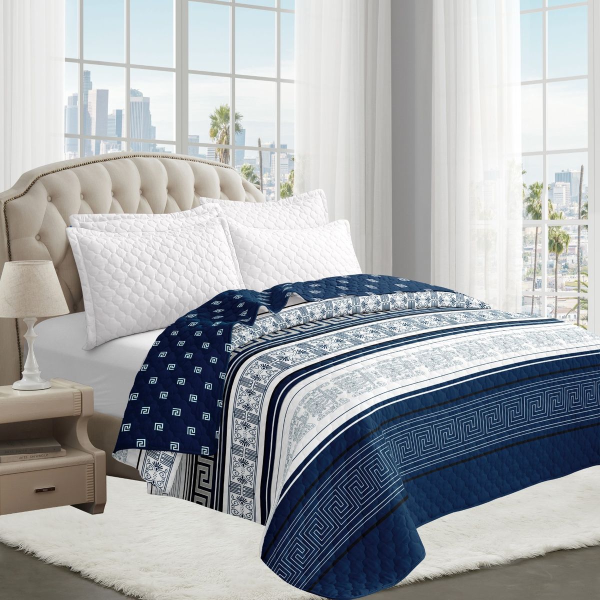 GOLDSUN - CUBRECAMA GOLDSUN  EN 1 PIEZA DE 2 PLAZAS