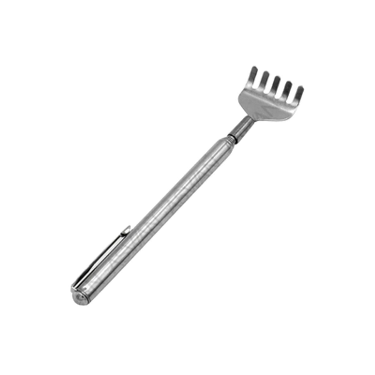 GENERICO - MASAJEADOR CORPORAL RASCADOR RETRÁCTIL DE ACERO INOXIDABLE