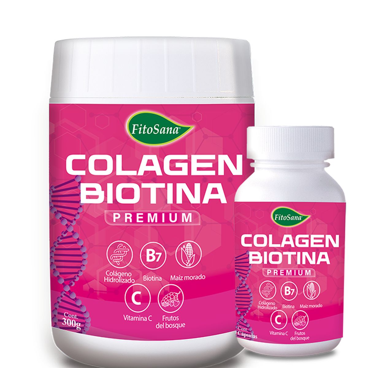 FITOSANA - PACK COLAGEN BIOTINA PREMIUM FITOSANA - COLAGENO HIDROLIZADO