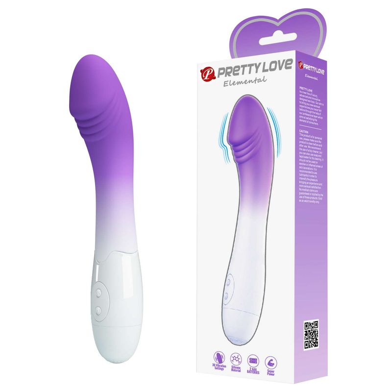 PRETTY LOVE - VIBRADOR PUNTO G - ELEMENTAL DEGRADÉ