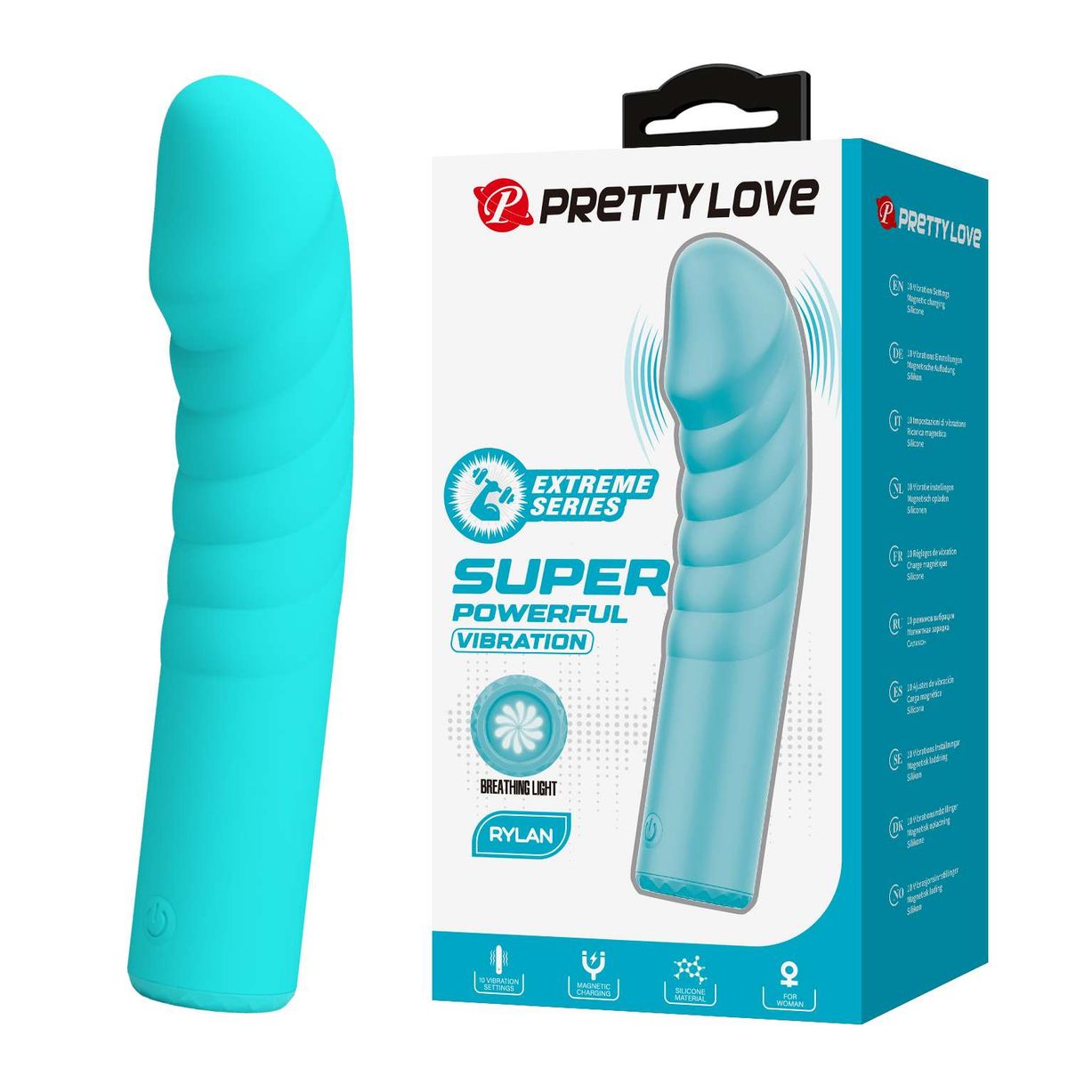 PRETTY LOVE - VIBRADOR PUNTO G SUPER POTENTE - RYLAN