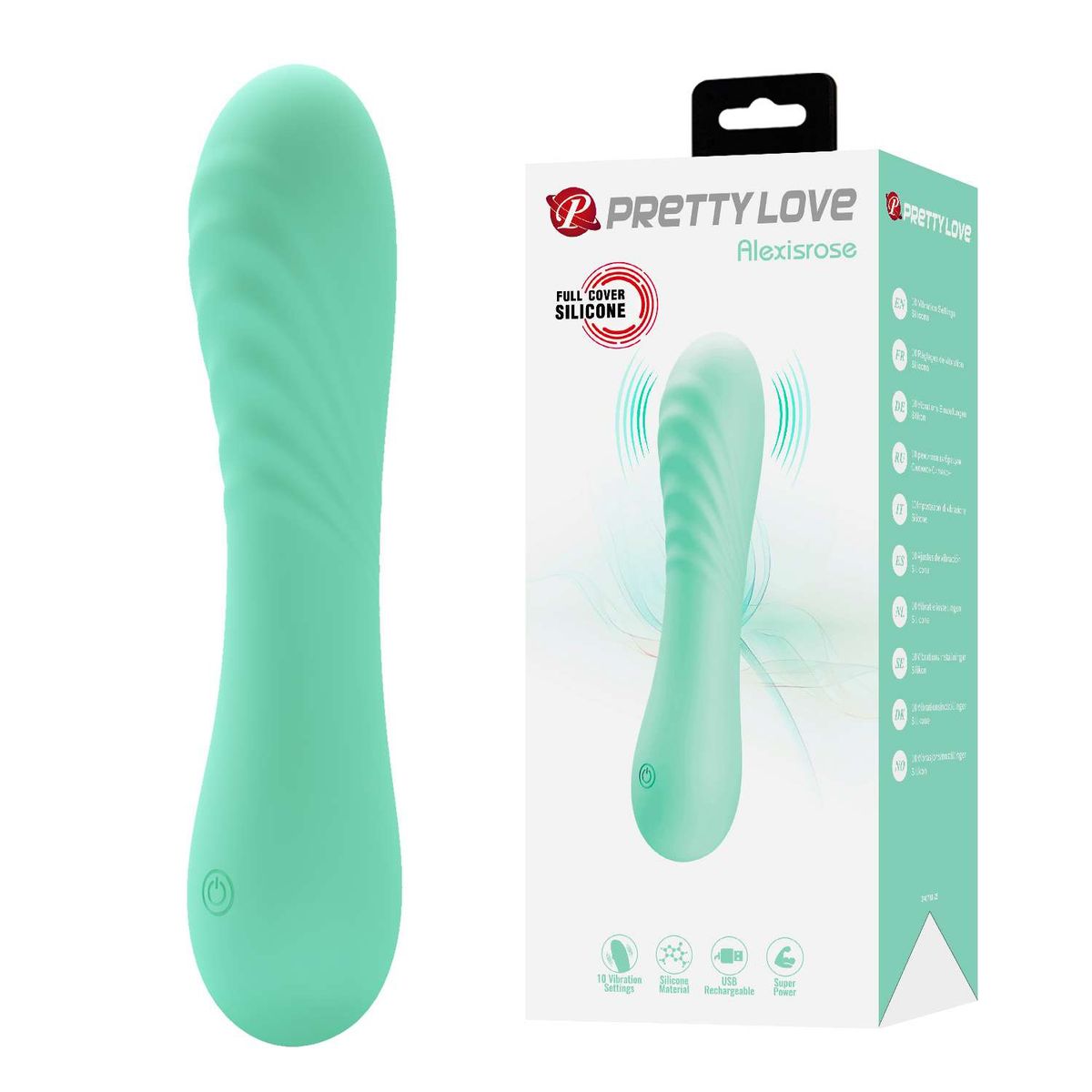 PRETTY LOVE - VIBRADOR SUPER BLANDO - ALEXISROSE