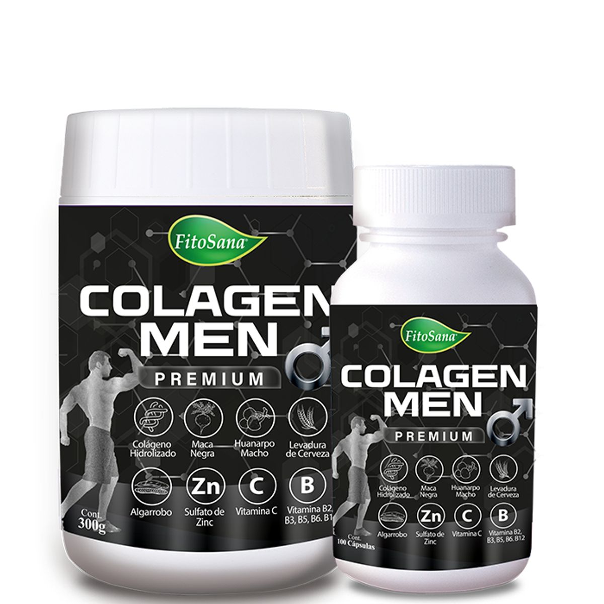 FITOSANA - PACK COLAGEN MEN PREMIUM FITOSANA - COLAGENO HIDROLIZADO