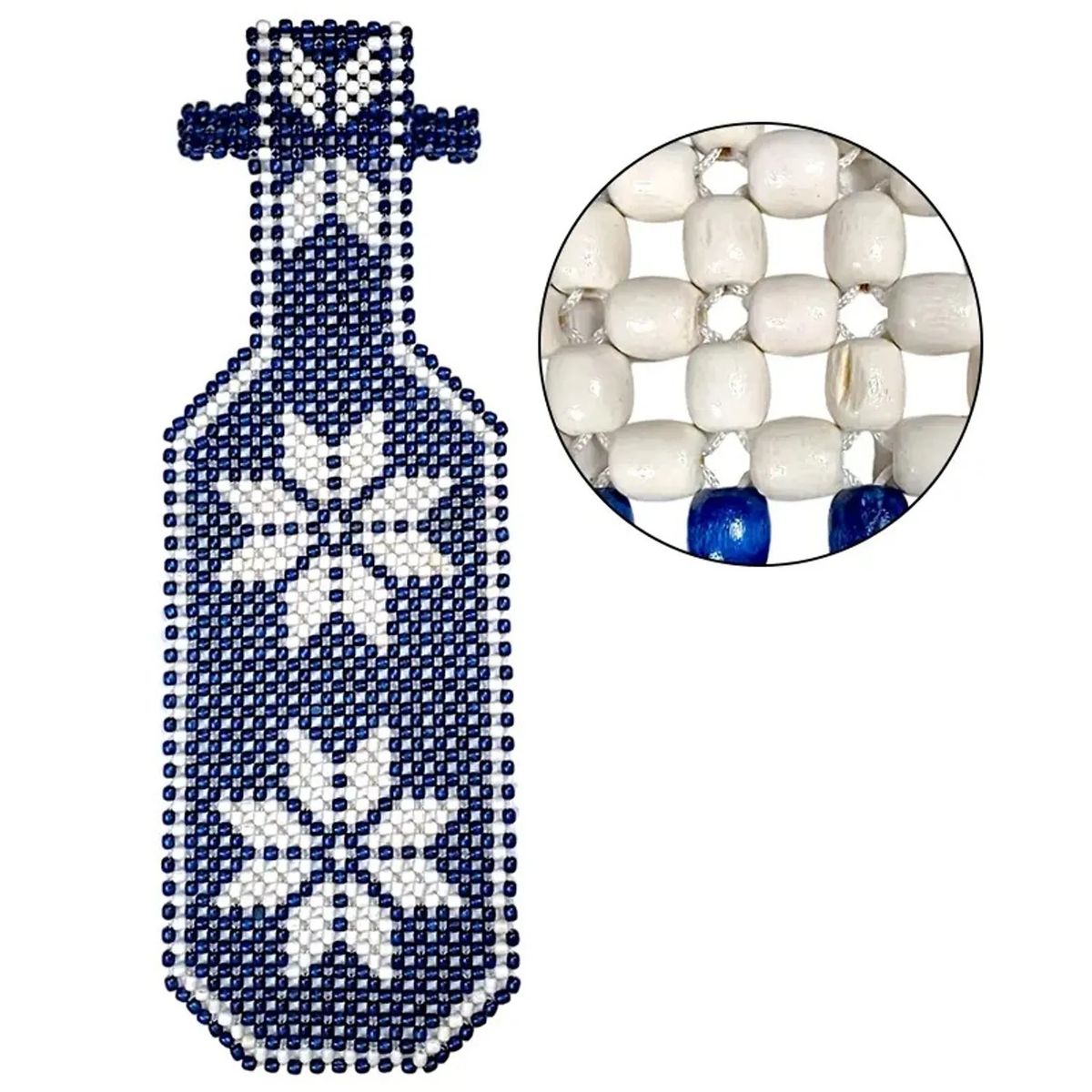 GENERICO - Respaldar Antitranspirante Bolita Hilo Reforzada Azul