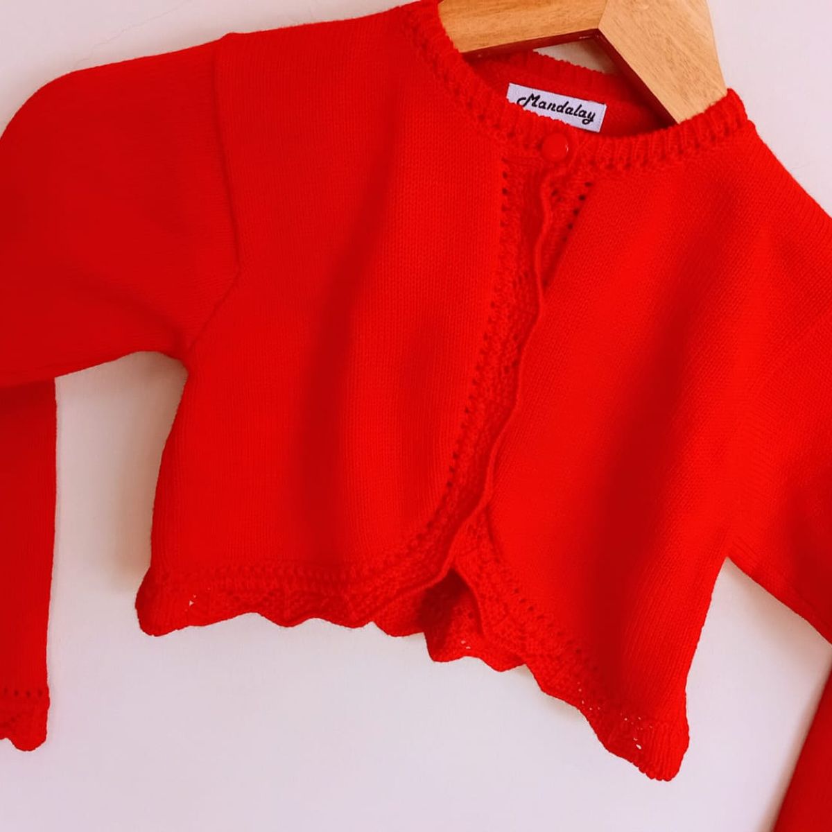 GENERICO - Bolero Chaqueta corta Niña Mandalay Knits Onda