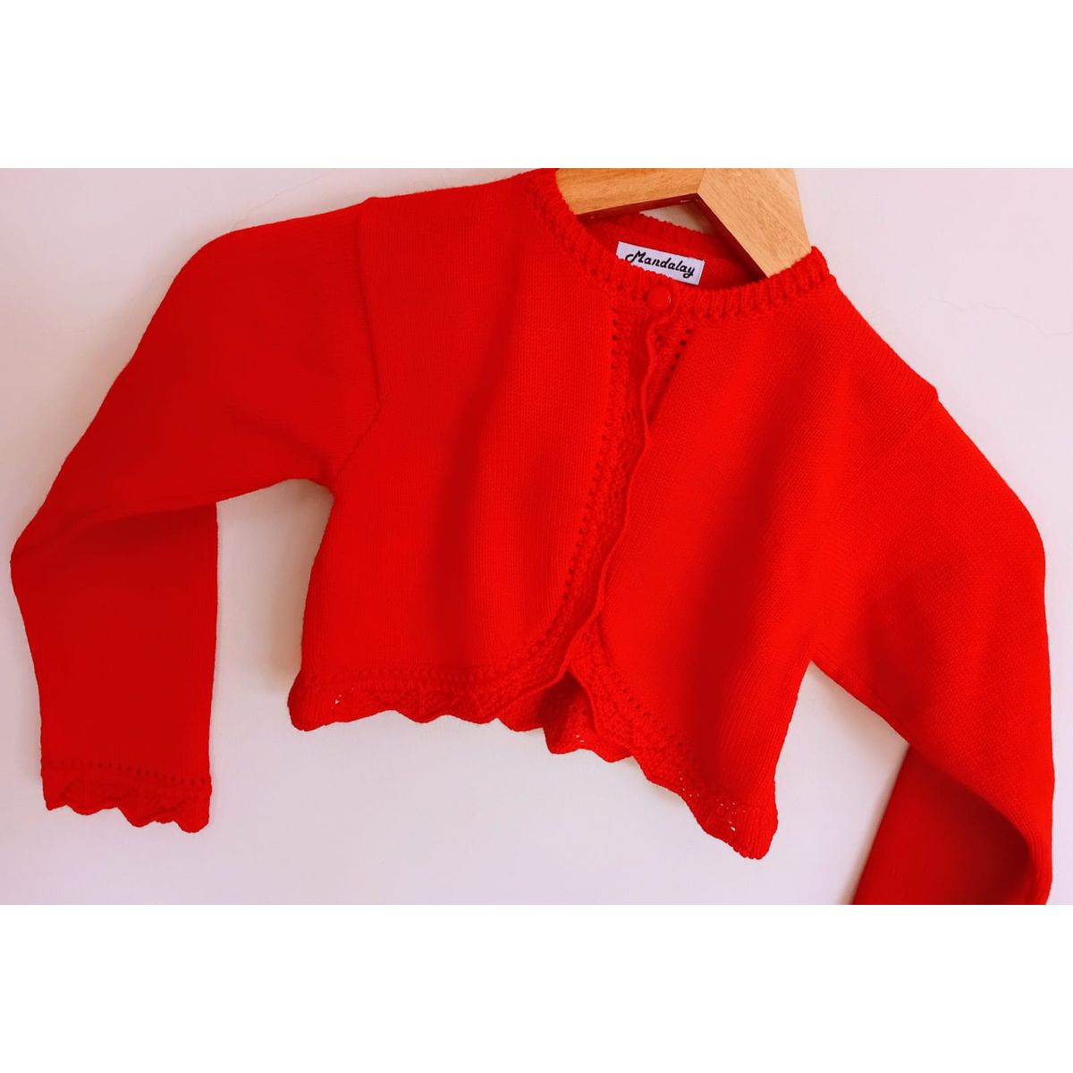 GENERICO - Bolero Chaqueta corta Niña Mandalay Knits Onda