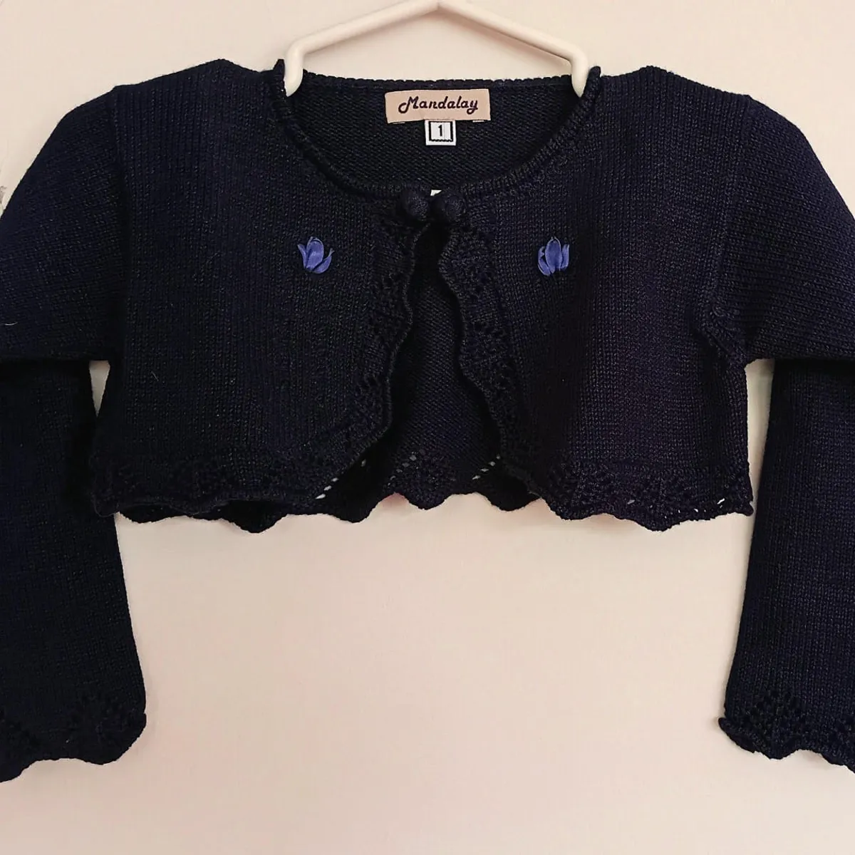 GENERICO - Bolero Chaqueta corta Niña Mandalay Knits Onda