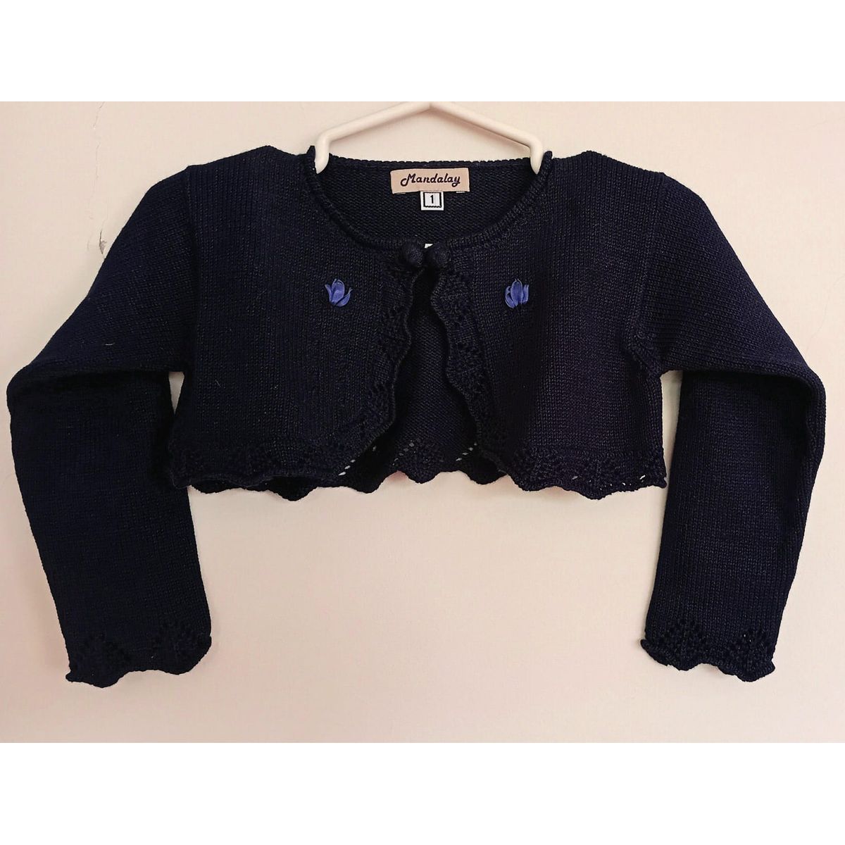 GENERICO - Bolero Chaqueta corta Niña Mandalay Knits Onda