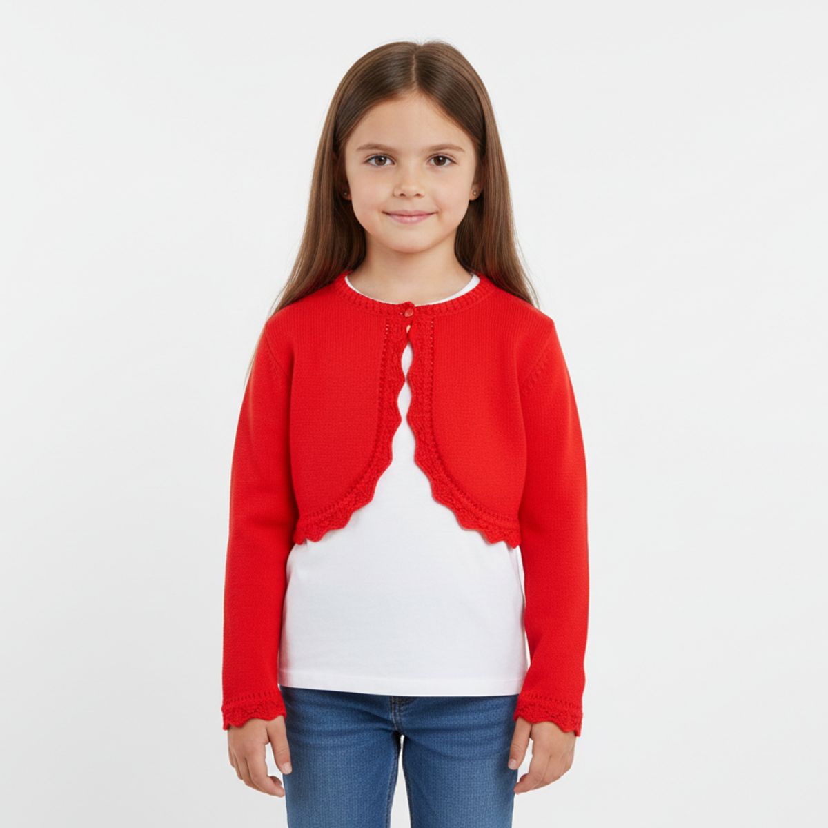 GENERICO - Bolero Chaqueta corta Niña Mandalay Knits Onda