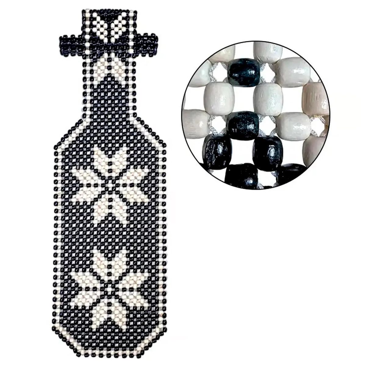 GENERICO - Respaldar Antitranspirante Bolita Hilo Reforzada Negro W