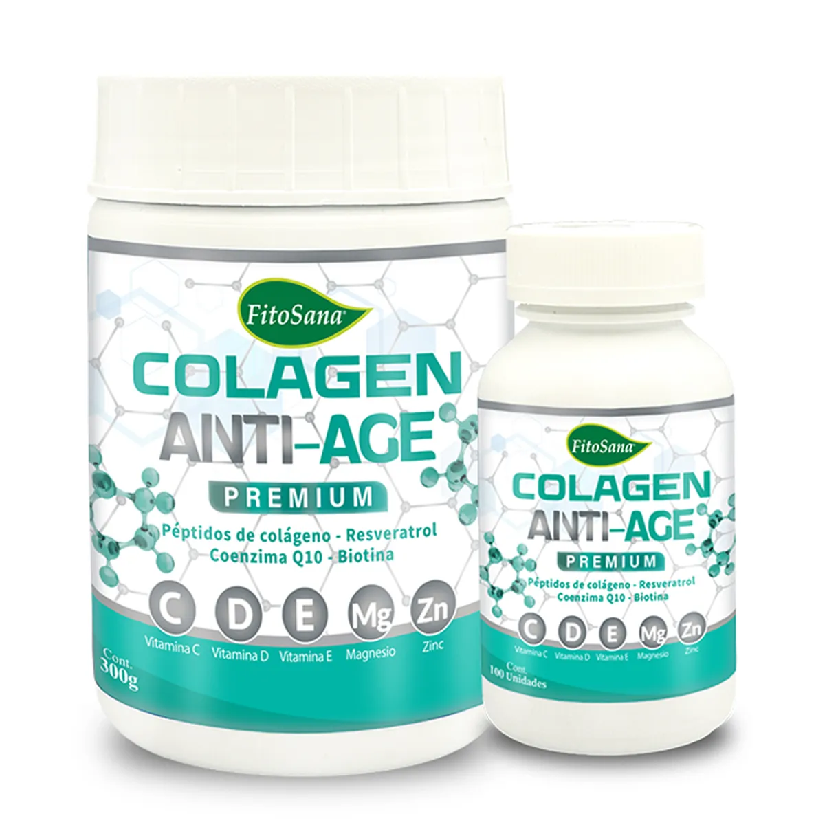 FITOSANA - PACK COLAGEN ANTI-AGE PREMIUM FITOSANA - PEPTIDOS DE COLAGENO HIDROLIZADO