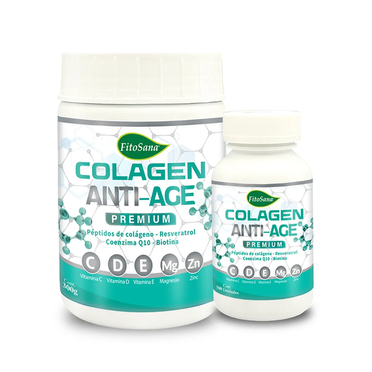 FITOSANA - PACK COLAGEN ANTI-AGE PREMIUM FITOSANA - PEPTIDOS DE COLAGENO HIDROLIZADO