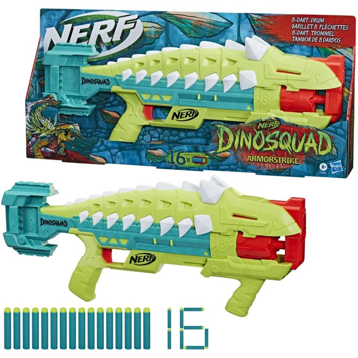 NERF - Nerf DinoSquad Armorstrike Tambor Giratorio
