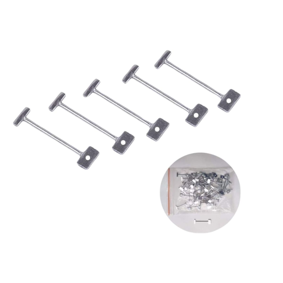 NO LOGO - 100 PINES DE REPUESTOS PARA NIVELADORES