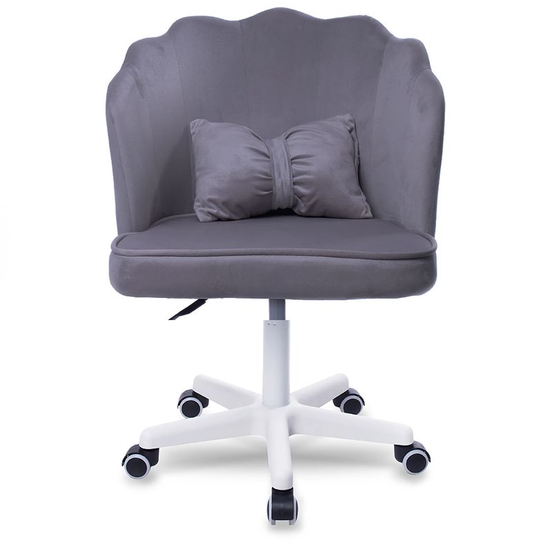 BUCKINGHAM - Silla Giratoria Escritorio Oficina Q1 Gris Oscuro Buckingham-Niña