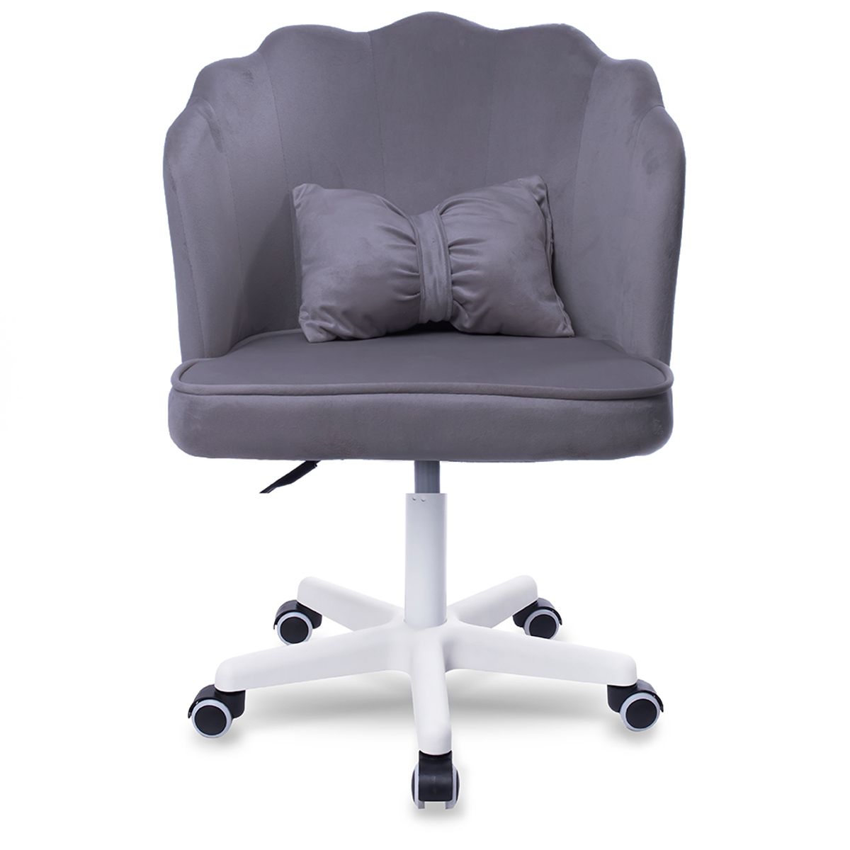 BUCKINGHAM - Silla Giratoria Escritorio Oficina Q1 Gris Oscuro Buckingham-Niña