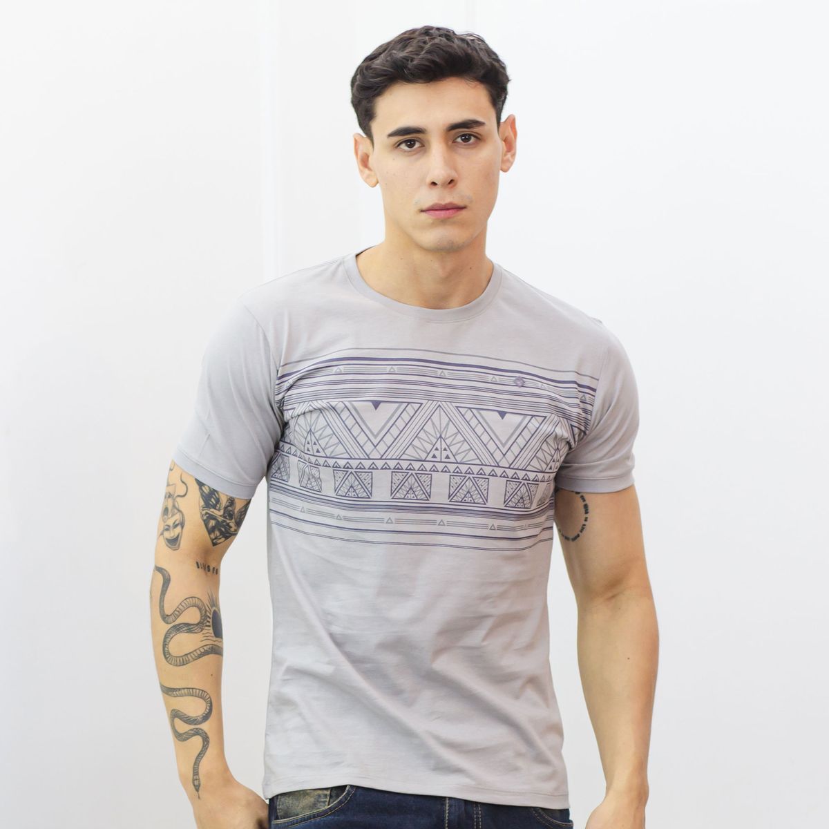 A VANTGARDESTYLE - POLO MODA CABALLERO MC - JERSEY 100% ALGODON