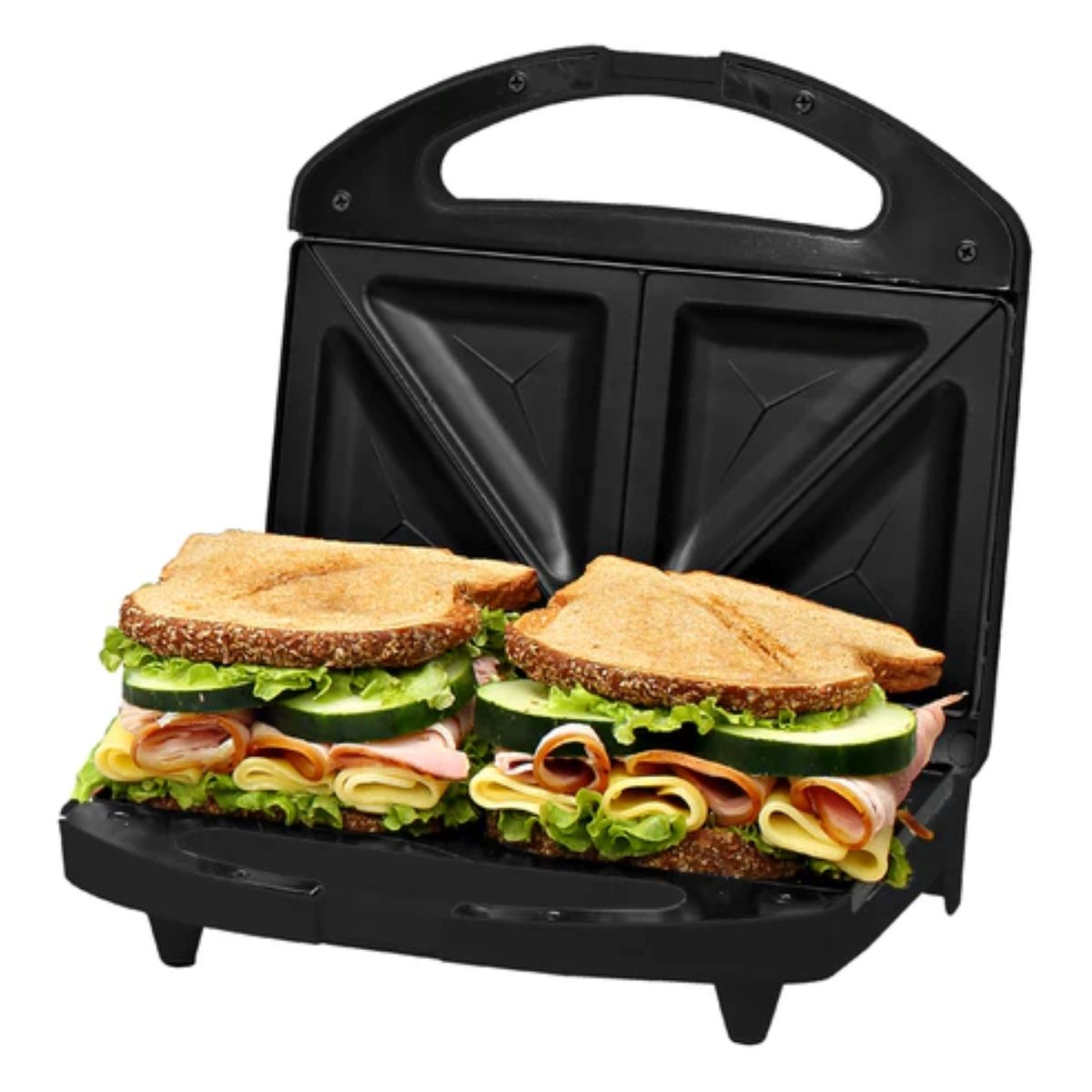 IMACO - Combo Sandwich maker 2 panes IST101N + Cafetera eléctrica 6 tazas ICM608N