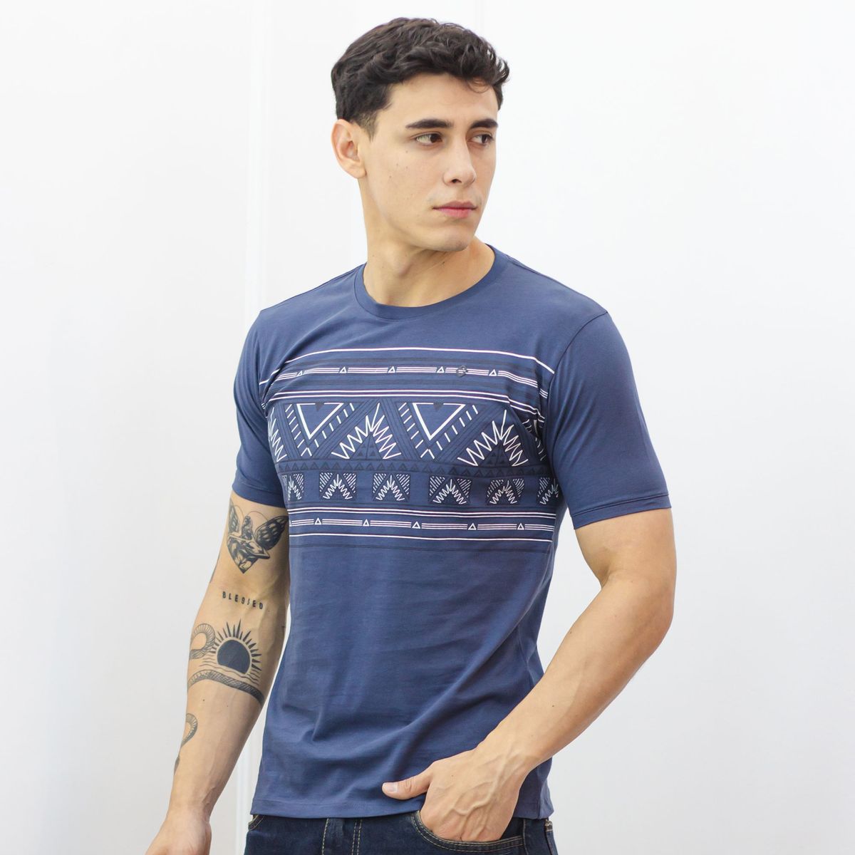 A VANTGARDESTYLE - POLO MODA CABALLERO MC - JERSEY 100% ALGODON