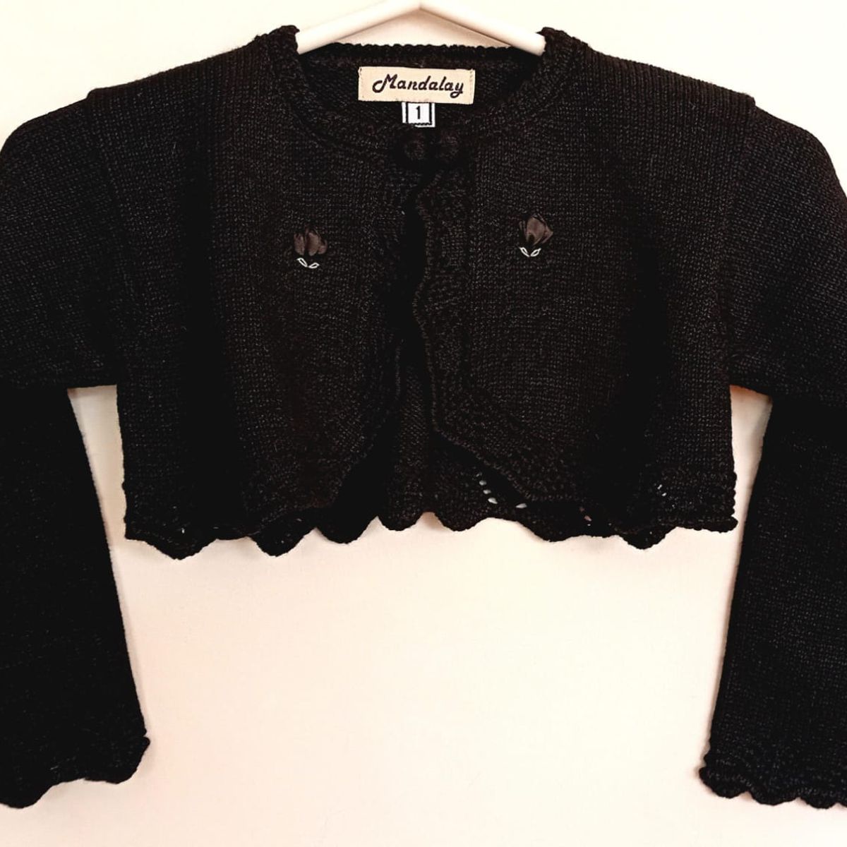 GENERICO - Bolero Chaqueta corta Niña Mandalay Knits Onda