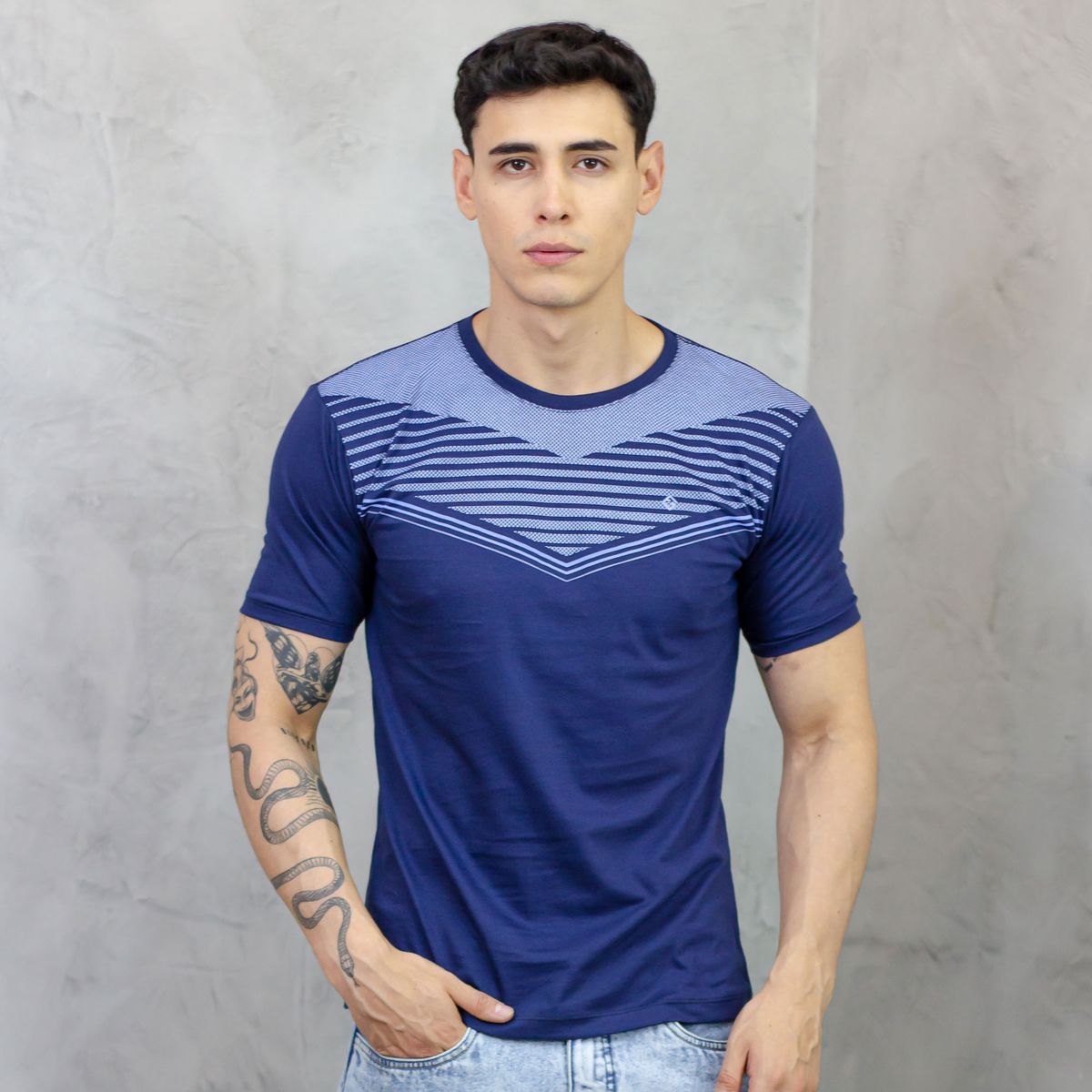 A VANTGARDESTYLE - POLO MODA CABALLERO MC - JERSEY 100% ALGODON