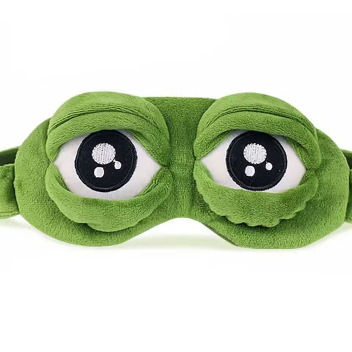 GENERICO - Antifaz de Dormir Rana Kawaii - Suave y Divertido
