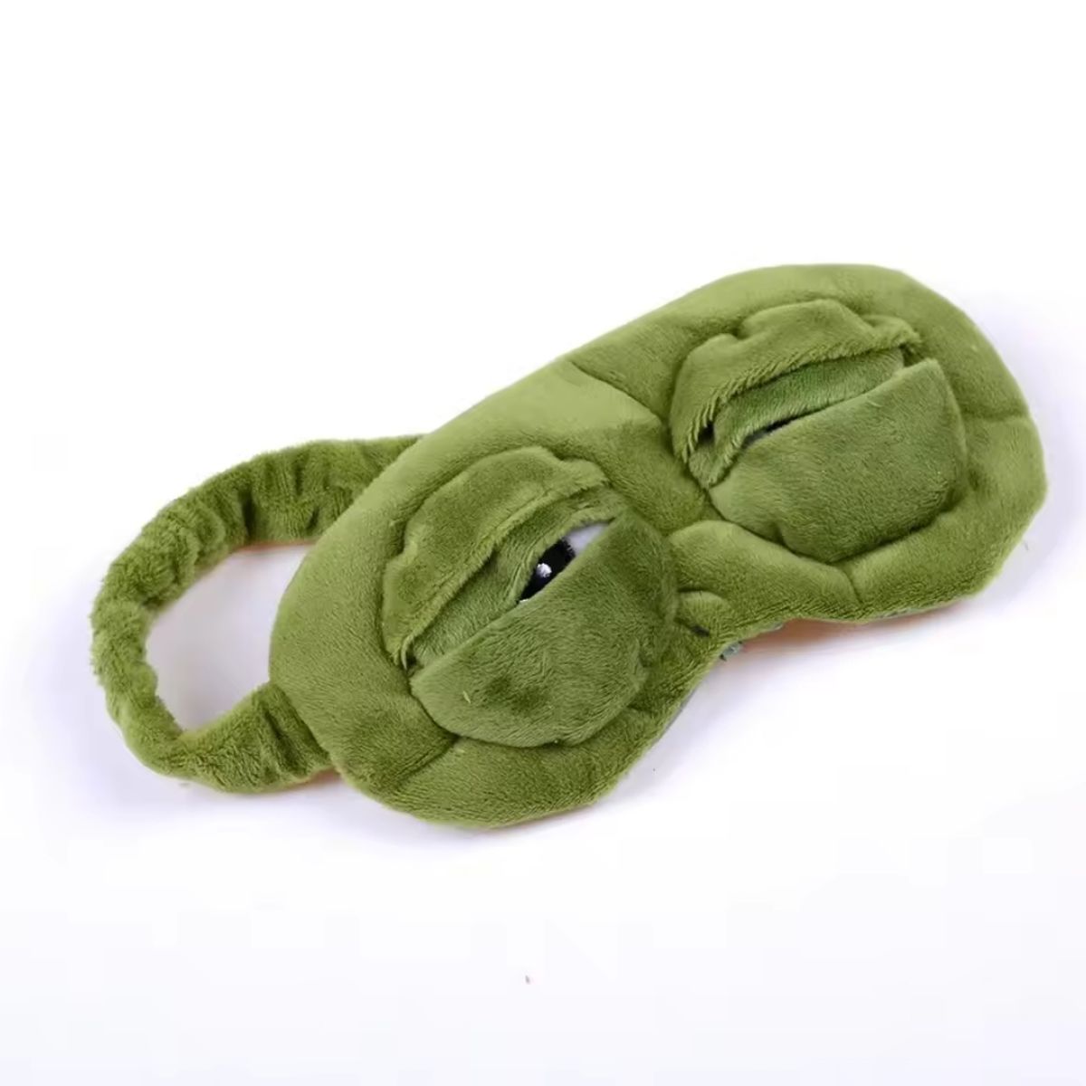 GENERICO - Antifaz de Dormir Rana Kawaii - Suave y Divertido