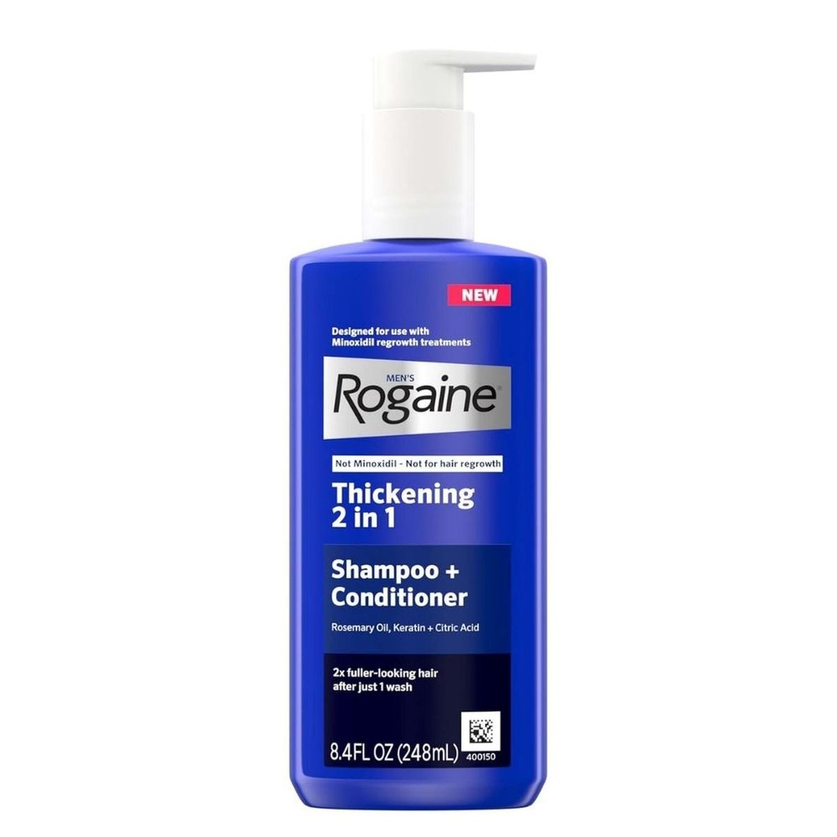 ROGAINE - Champú Acondicionador 2 en 1 Rogaine Engrosador de Cabello - 248 ml