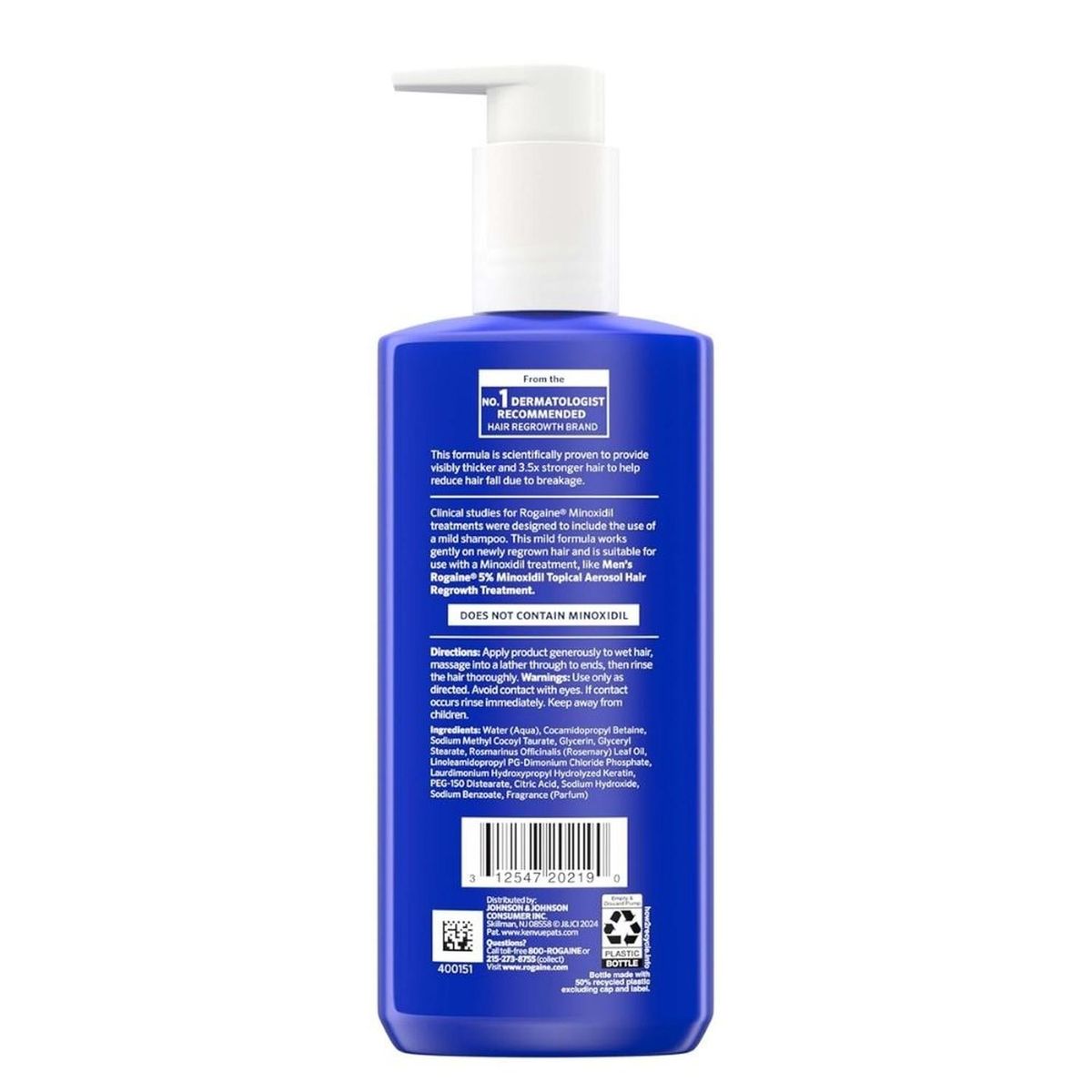 ROGAINE - Champú Acondicionador 2 en 1 Rogaine Engrosador de Cabello - 248 ml