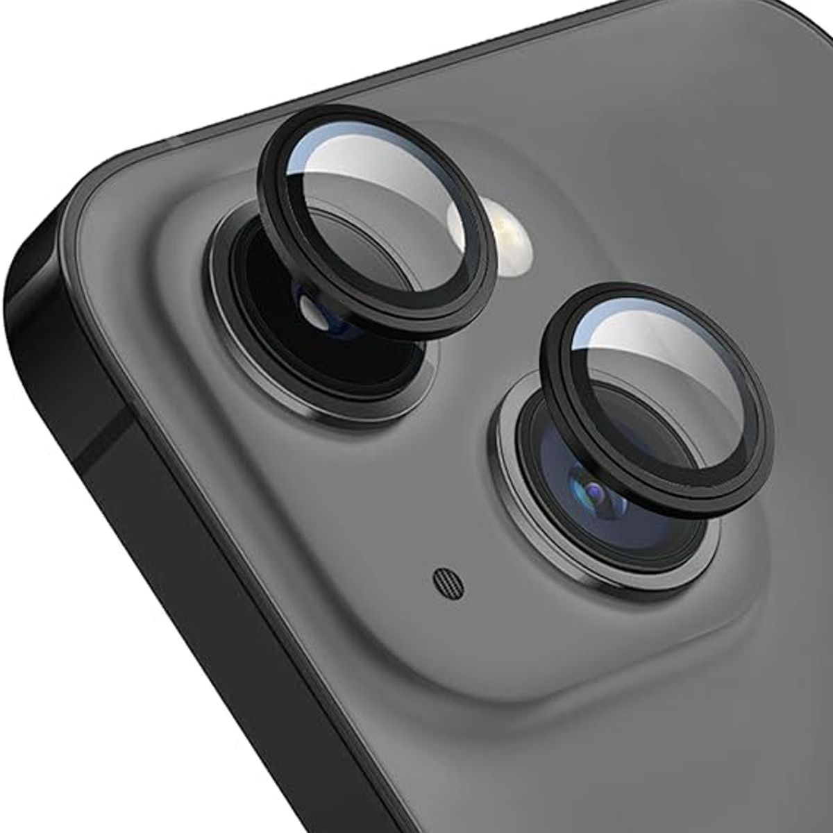 GENERICO - Protector De Cámara IPhone 13 / 13 mini Negro