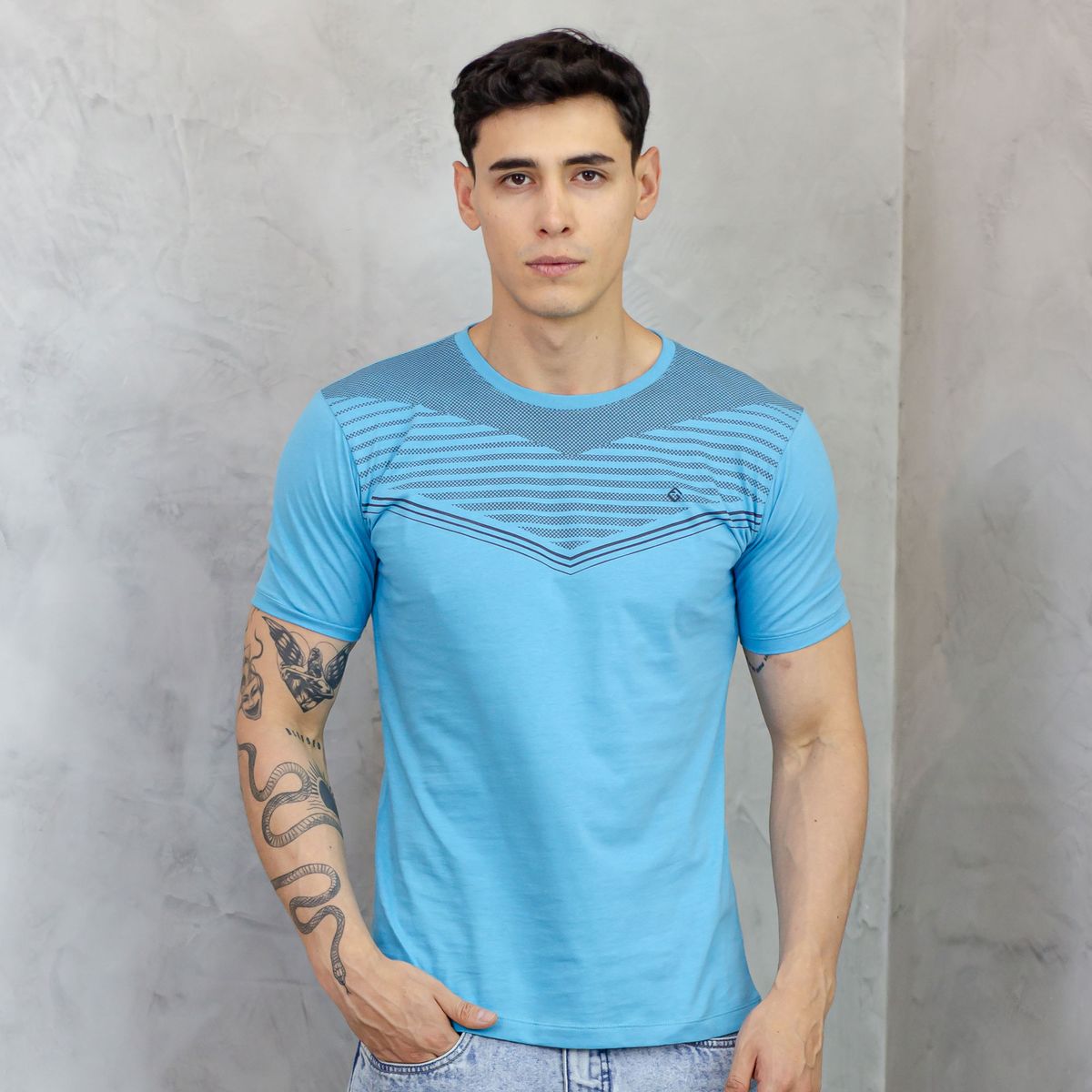 A VANTGARDESTYLE - POLO MODA CABALLERO MC - JERSEY 100% ALGODON