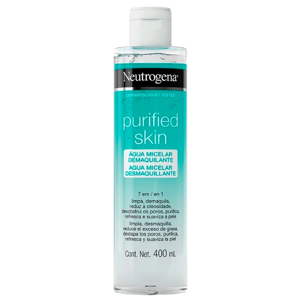 NEUTROGENA - Agua Micelar Neutrogena Purified Skin 7 En 1 400 Ml