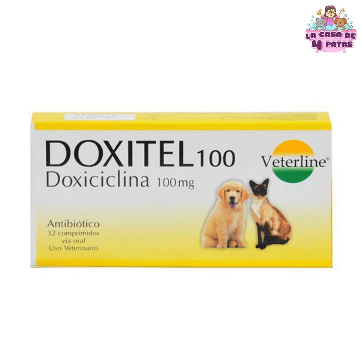 GENERICO - Medicamento DOXITEL 100MG caja x40 comprimidos