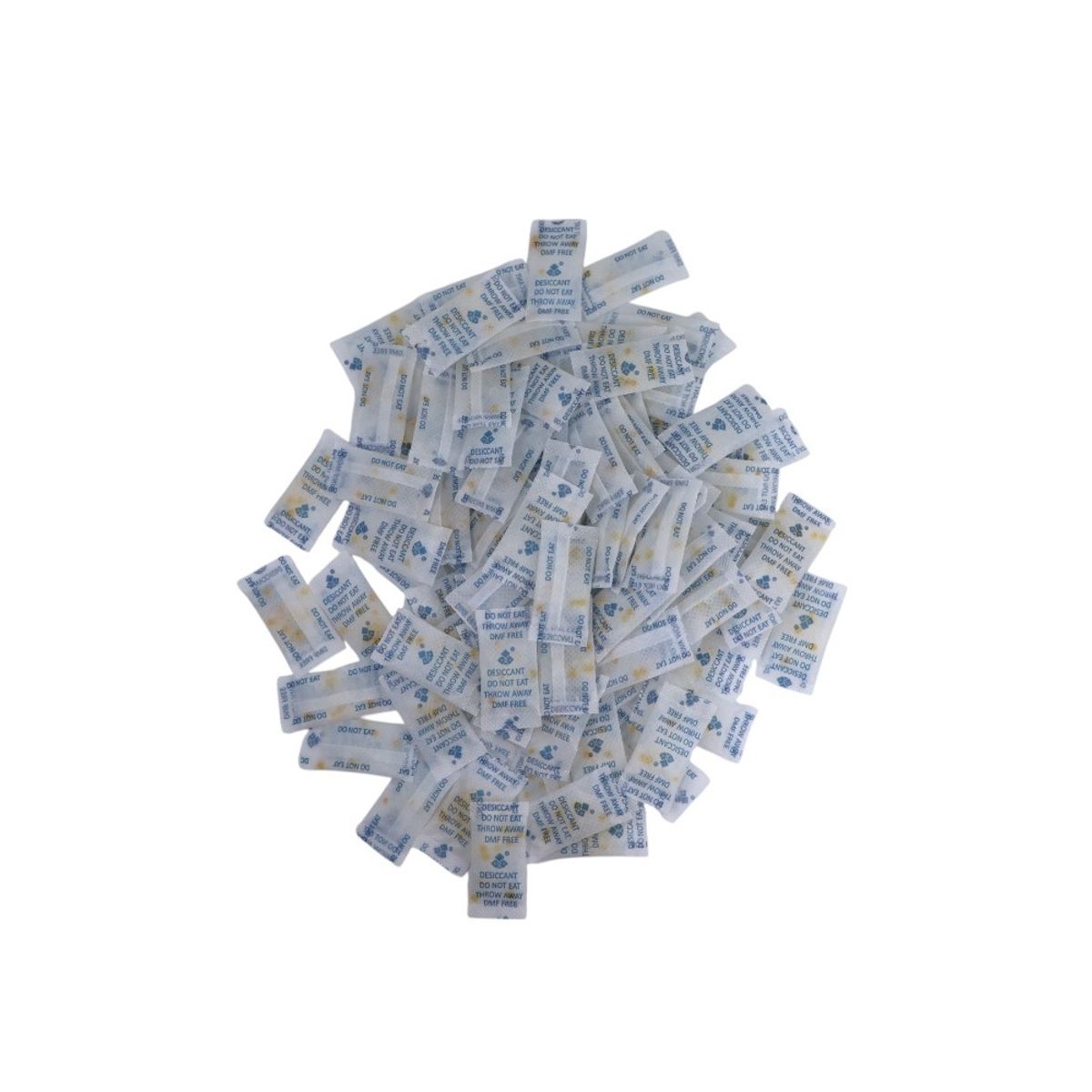 GENERICO - Silica Gel Sobre 1g x 100 sobres Indicador de Humedad Naranja