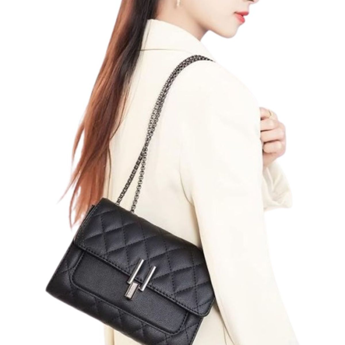 GENERICO - Cartera de mano elegante para mujer