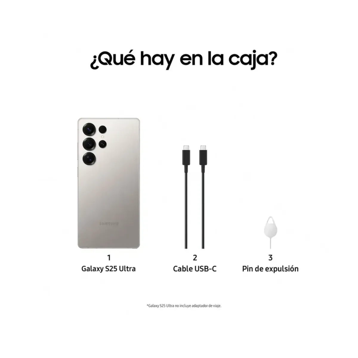 SAMSUNG - SAMSUNG GALAXY S25 ULTRA 512GB - GREY TITANIUM