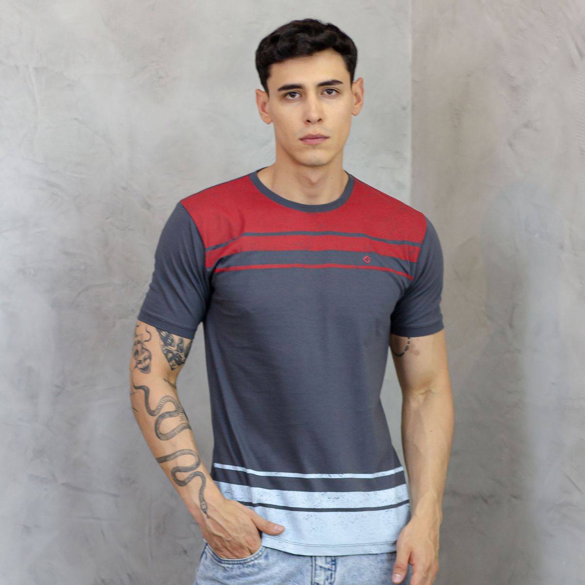 A VANTGARDESTYLE - POLO MODA CABALLERO MC - JERSEY 100% ALGODON