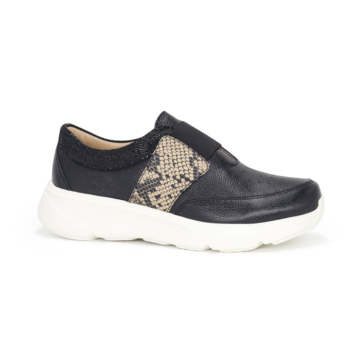 PAR&SS - Mocasín Casual De Cuero Mujer Par&ss KA25-LUCILA Negro