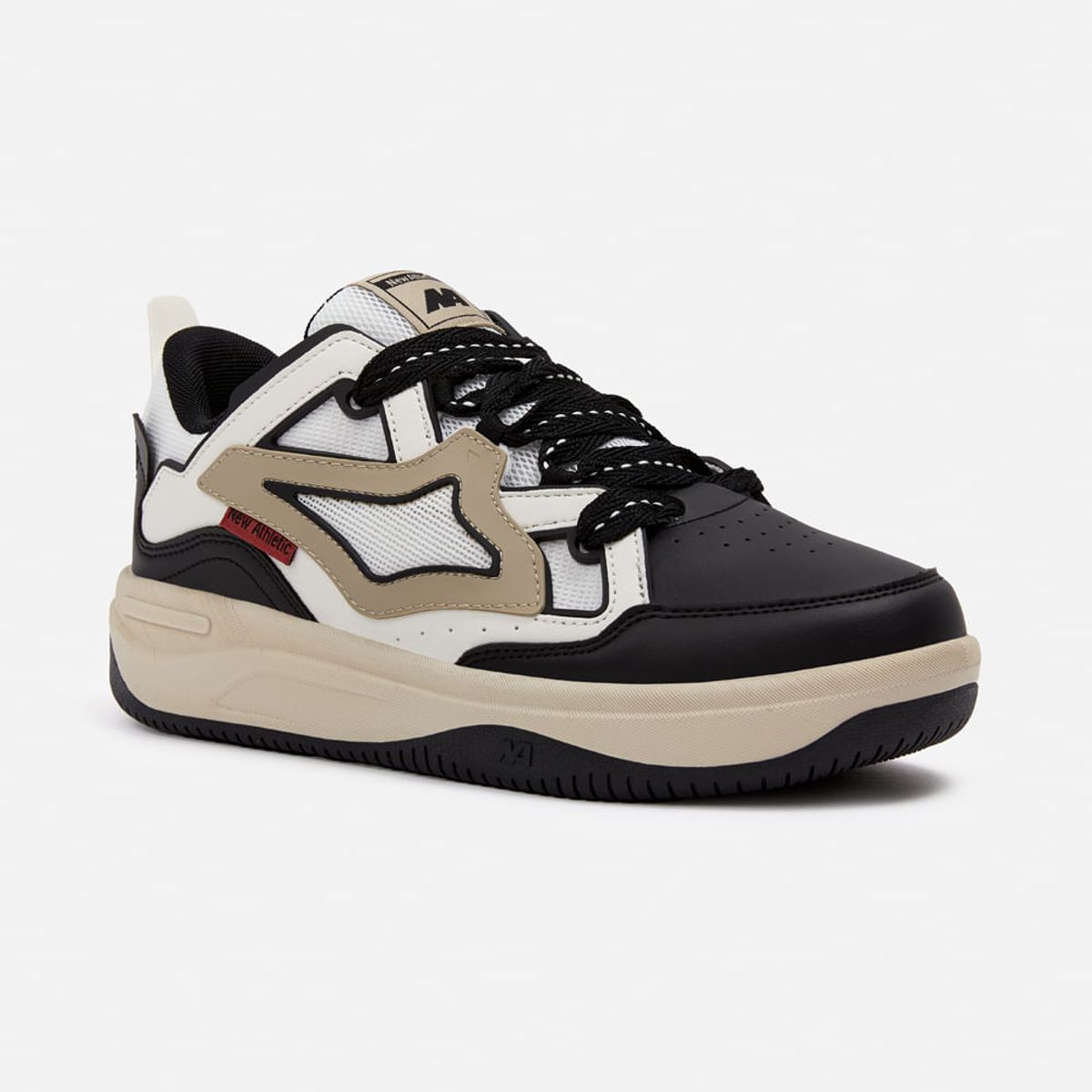 NEW ATHLETIC - Zapatillas New Athletic Skateboarding Kuel94 Negro Con Crema Hombre