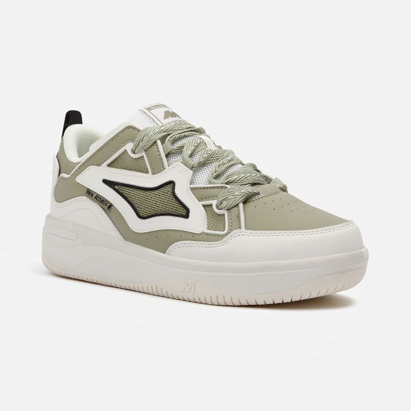 NEW ATHLETIC - Zapatillas New Athletic Skateboarding Kuel94 CremaVerde Menta Hombre