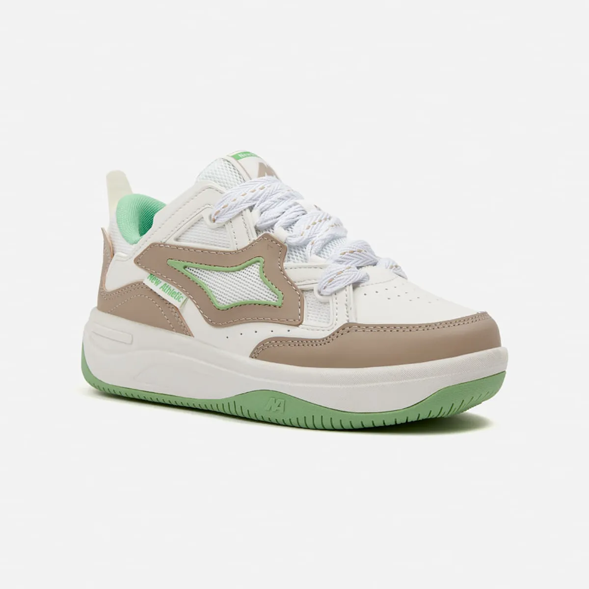 NEW ATHLETIC - Zapatillas New Athletic Skateboarding Kuel94 CremaMarrón Claro Mujer