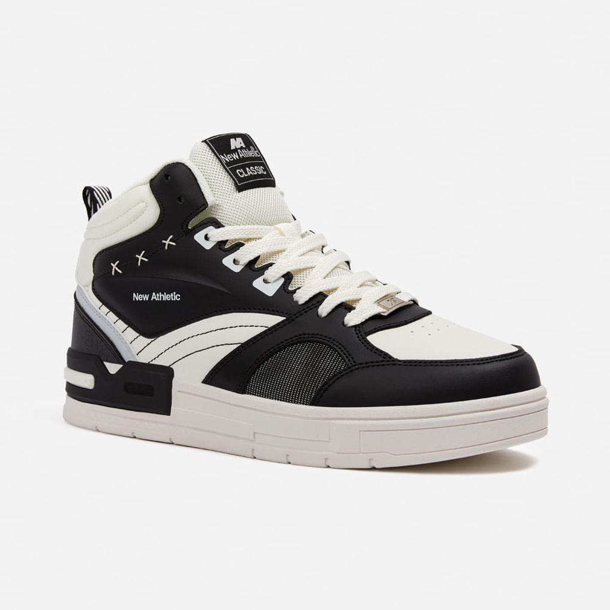 NEW ATHLETIC - Zapatillas New Athletic Skateboarding Square106 Negro Con Crema Hombre