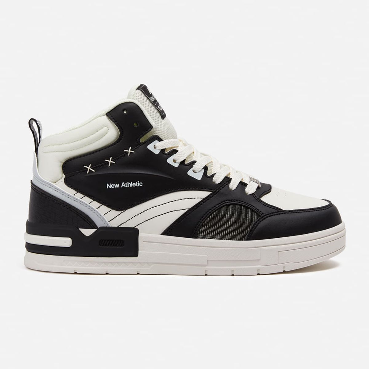 NEW ATHLETIC - Zapatillas New Athletic Skateboarding Square106 Negro Con Crema Hombre