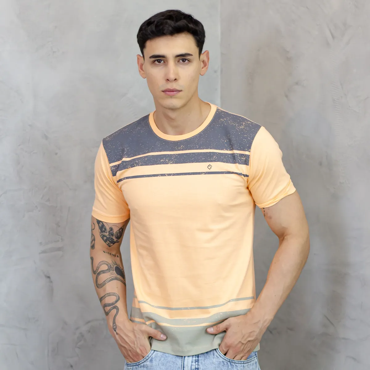 A VANTGARDESTYLE - POLO MODA CABALLERO MC - JERSEY 100% ALGODON
