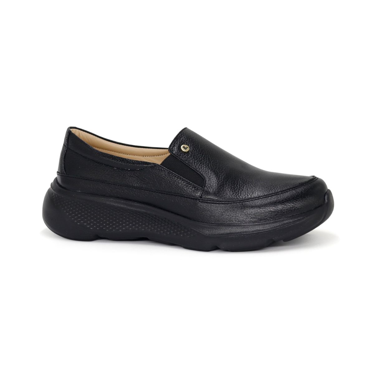 PAR&SS - Mocasín Casual De Cuero Mujer Par&ss KA25Q1-AIRA Negro