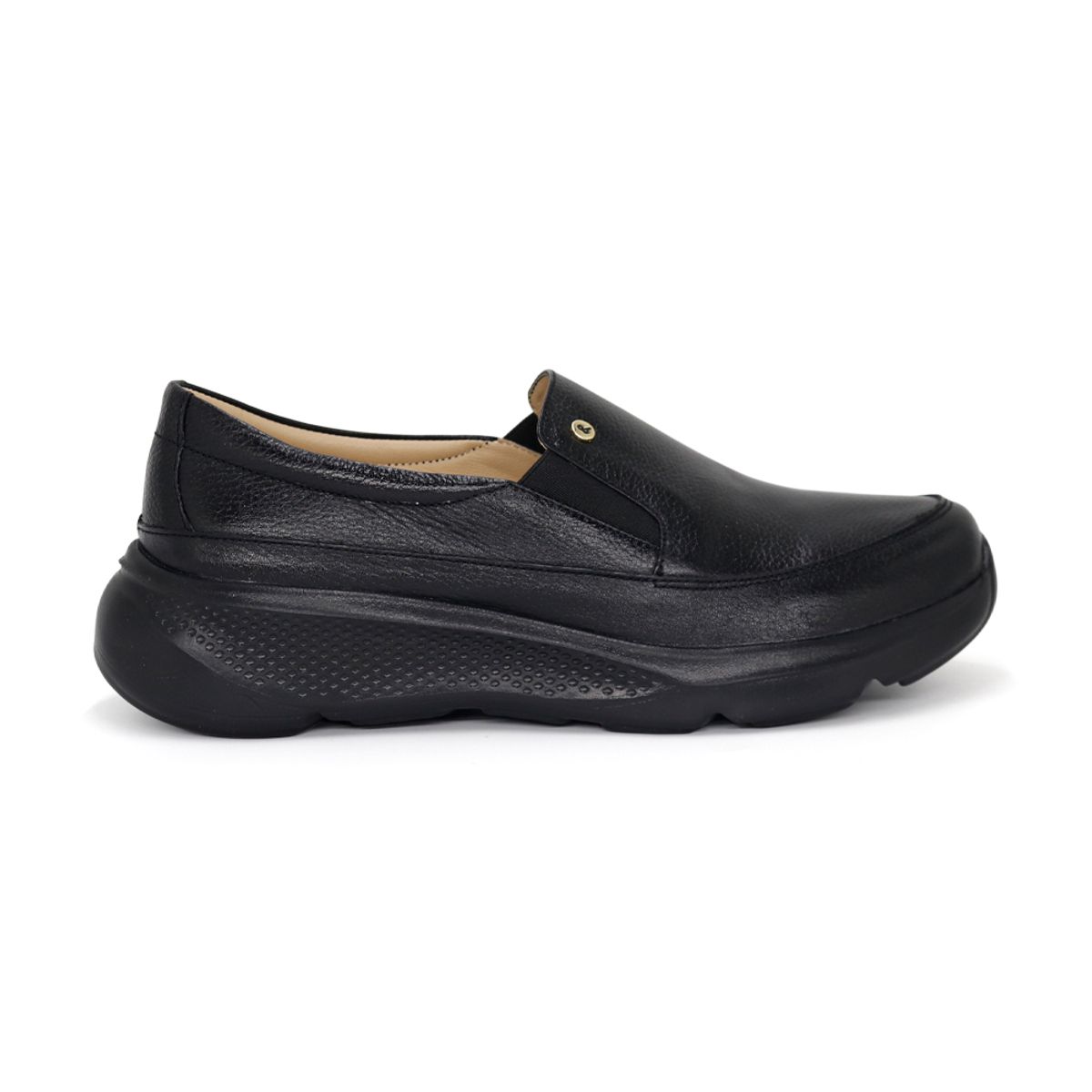 PAR&SS - Mocasín Casual De Cuero Mujer Par&ss KA25Q1-AIRA Negro