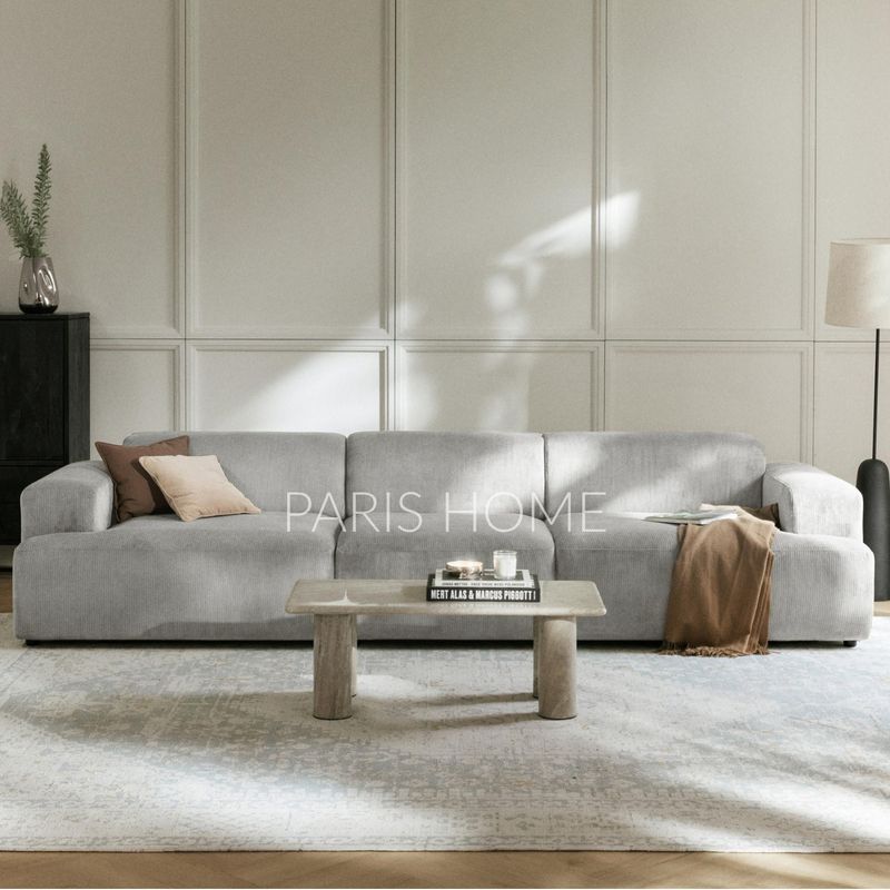 GENERICO - Sofá 4 Plazas Gala Pana - Gris